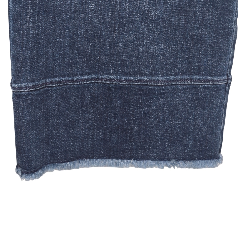 J Jill Womens Dark Wash High Rise Full Leg Crops Denim Jeans Size 16 P - Picture 5 of 13